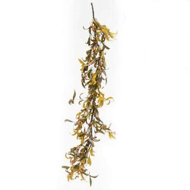 Fall Herbs & Bittersweet Garland - The Fox Decor